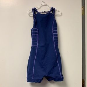 Jo + Jax Harley navy unitard